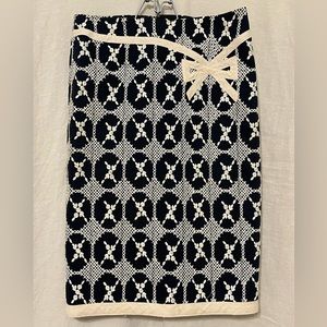 Embroidered Nanette Lepore skirt